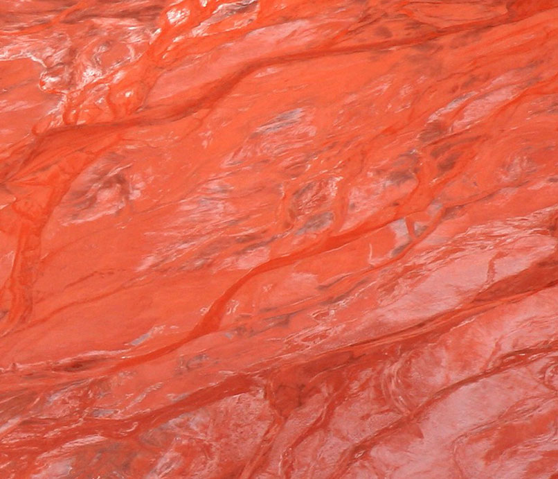 Fire - Aluminium Settling Pond Gladstone from 2,000 feet